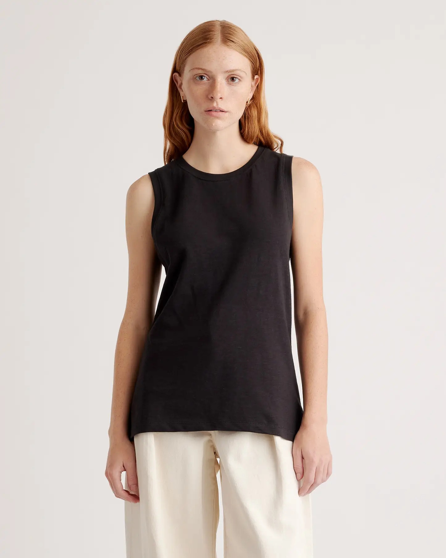100 Organic Cotton Slub Tank